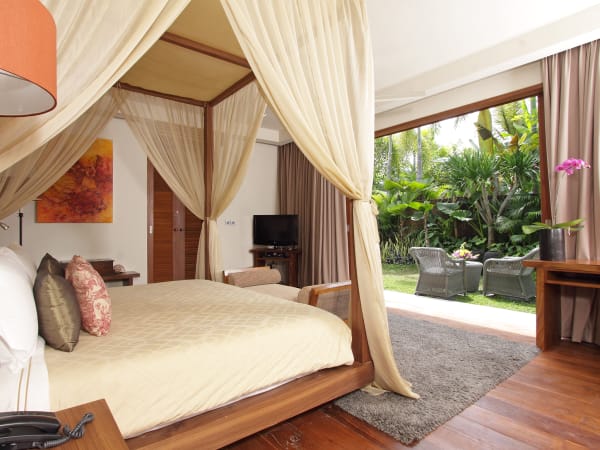 10. Villa Sarasvati - Guest bedroom terrace